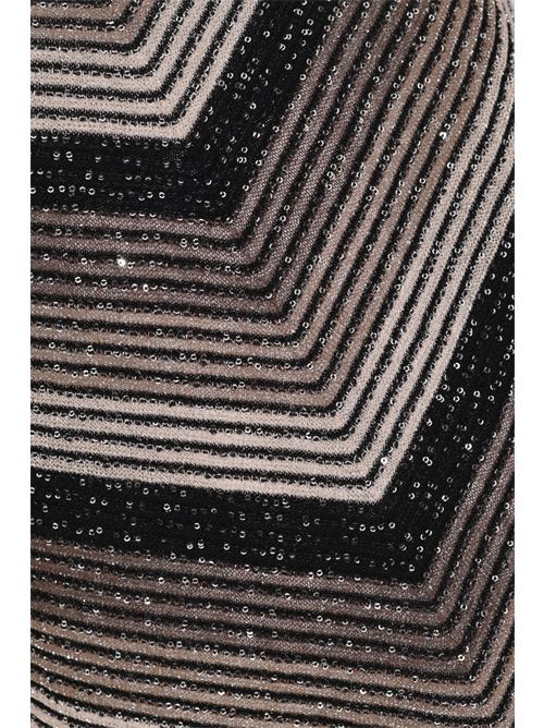 Abito degradé lurex in misto viscosa D. Exterior | 62080 R2NERO